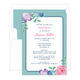 Lagoon Vintage Flower Invitations Image 1 of 4